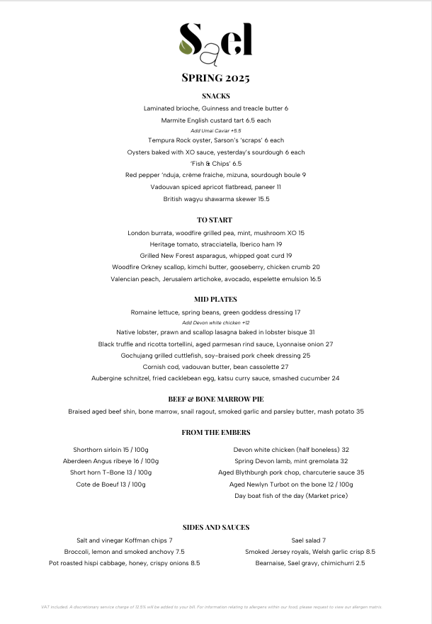 A LA CARTE